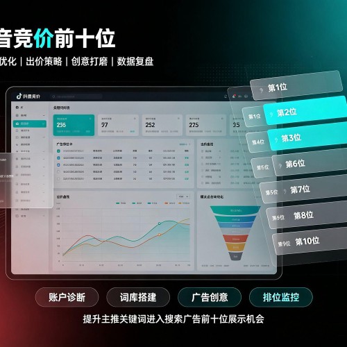 秀峰抖音搜索竞价